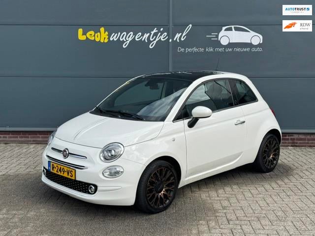 Fiat 500 1.2 120th Edt *carplay *navi *climate *cruise *16, Voorwielaandrijving, Gebruikt, 4 cilinders, 4 stoelen