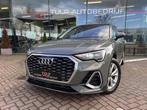 Audi Q3 Sportback 45 TFSI e S Edition Leder Trekhaak BTW, Gebruikt, Zwart, Lichtsensor, Hybride Elektrisch/Benzine