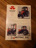 tractor folder Massey Ferguson smalspoortrekkers, Ophalen of Verzenden, Zo goed als nieuw