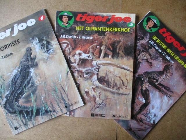 adv8419 tiger joe, Eén stripboek, Ophalen, Gelezen