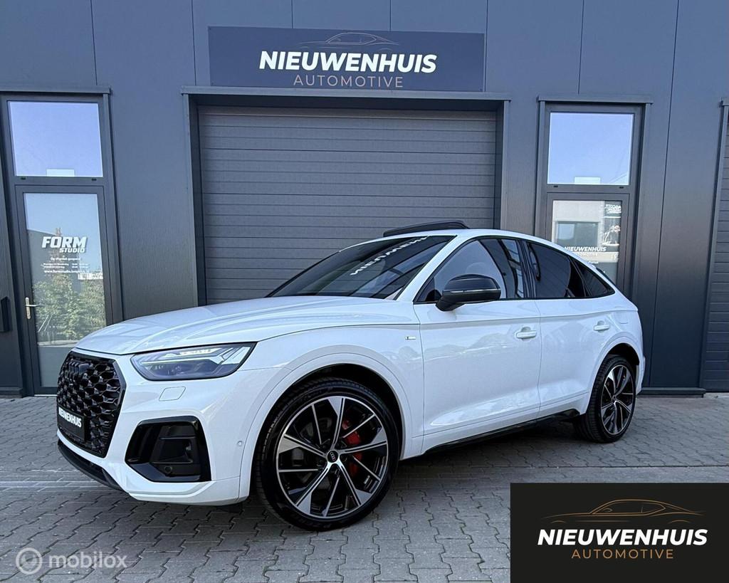 Audi Q5 Sportback 55 TFSI e quattro Competition S, Auto's, Audi, Bedrijf, Te koop, Q5, 360° camera, 4x4, ABS, Achteruitrijcamera
