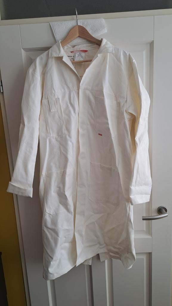 Witte labjas Havep, maat 56, incl kreukels :), Ophalen of Verzenden, Nieuw