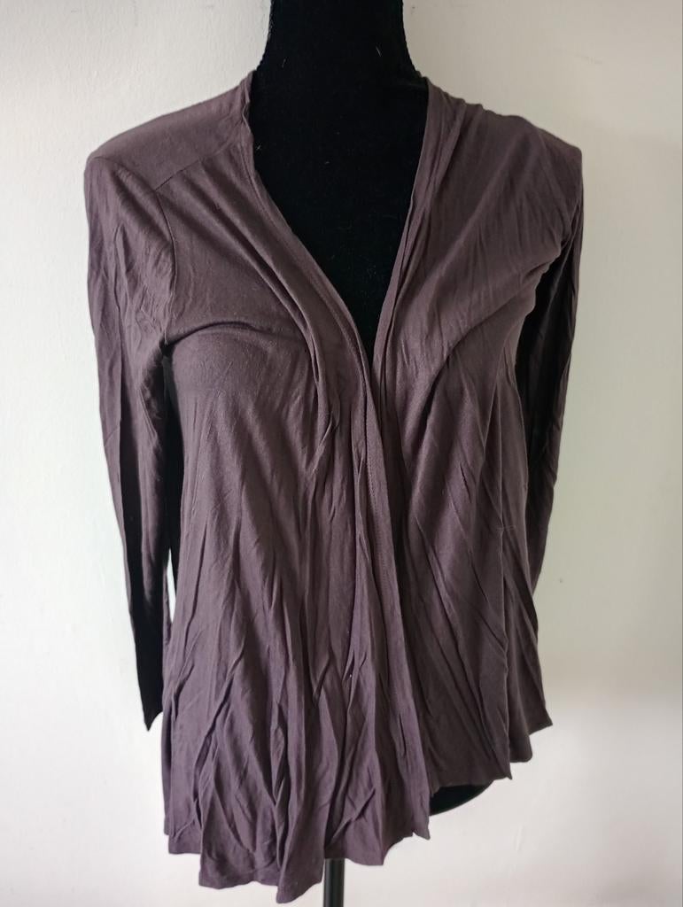 Amisu vest maat S, Bruin, Ophalen of Verzenden, Zo goed als nieuw, Maat 36 (S)