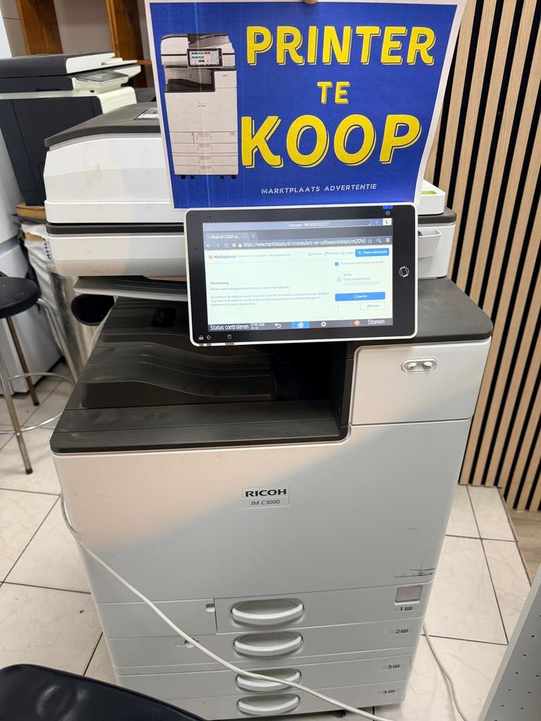 Ricoh IM C3000 professionele kleurenprinter / copier, Gebruikt, Printer, Ricoh, Scannen