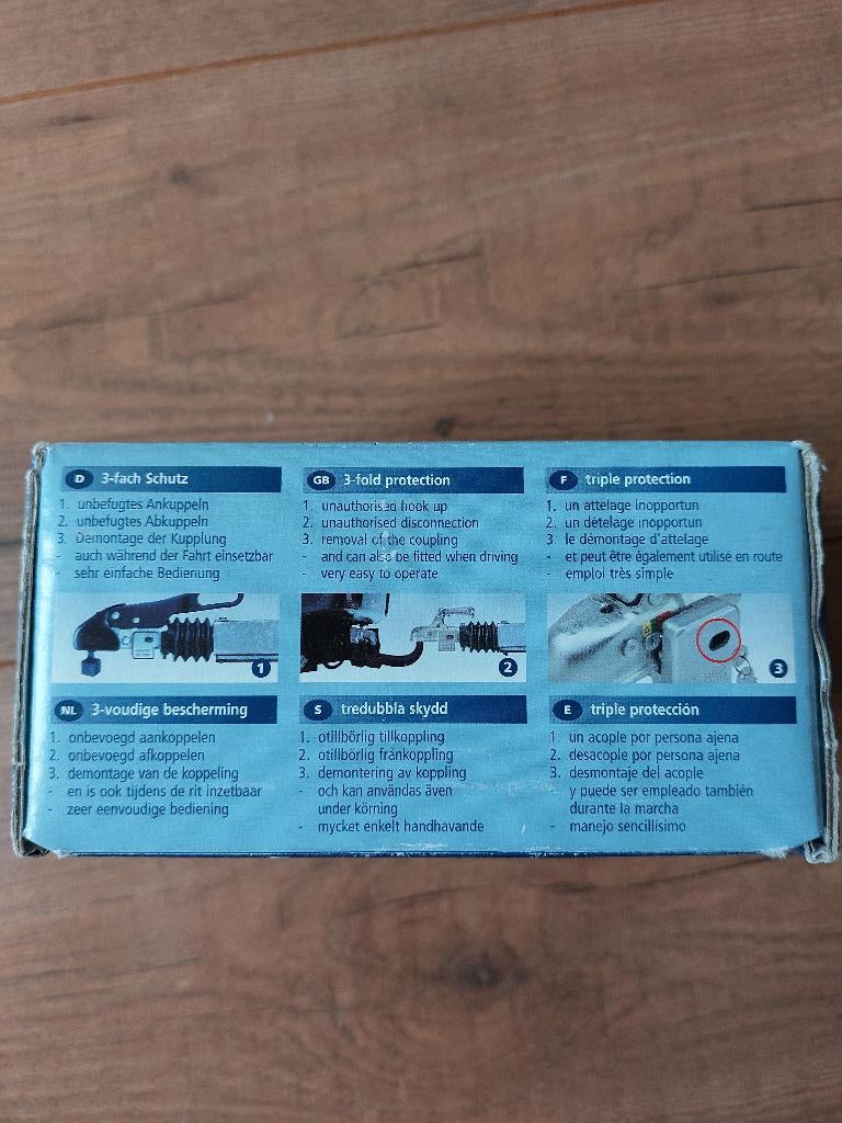 Disselslot caravan, Ophalen, Zo goed als nieuw