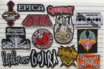rock metal patches nieuw n1 €6 per stuk, Verzamelen, Verzenden, Nieuw, Kleding
