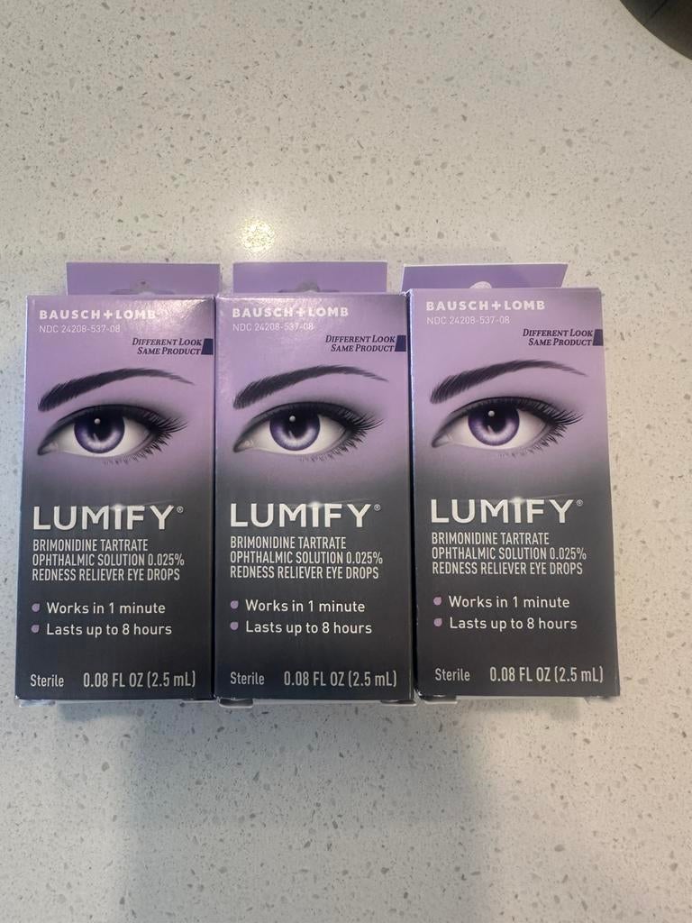 Lumify oogdruppels. Gloednieuw!! Overal uitverkocht, Ophalen of Verzenden, Nieuw, Ogen