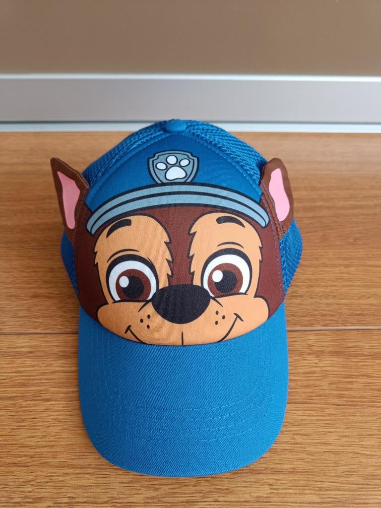 ZGAN!! PAW Patrol Chase pet (met oortjes) maat 104-122, Kinderen en Baby's, Kinderkleding | Petten en Hoeden, C&A, 110 t/m 116