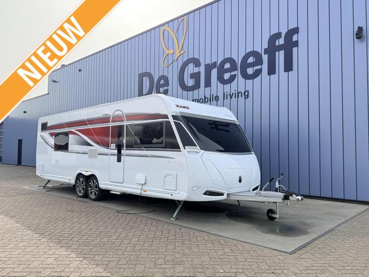 Kabe Imperial 780 TDL E2, Caravans en Kamperen, Caravans, Bedrijf, tot en met 4, 2000 kg en meer, Rondzit, Kabe, 2 aparte bedden