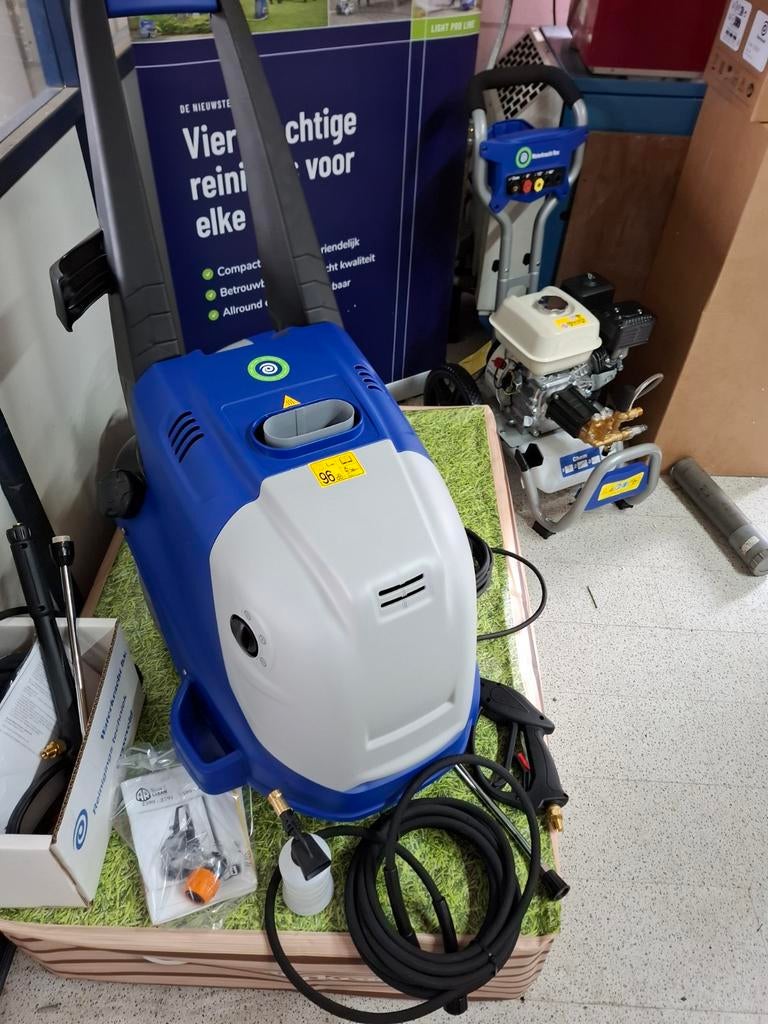 Waterkracht Lava hogedrukreiniger - 160 bar, 8 l/min, Tuin en Terras, Hogedrukreinigers, Ophalen of Verzenden, Nieuw, Benzine