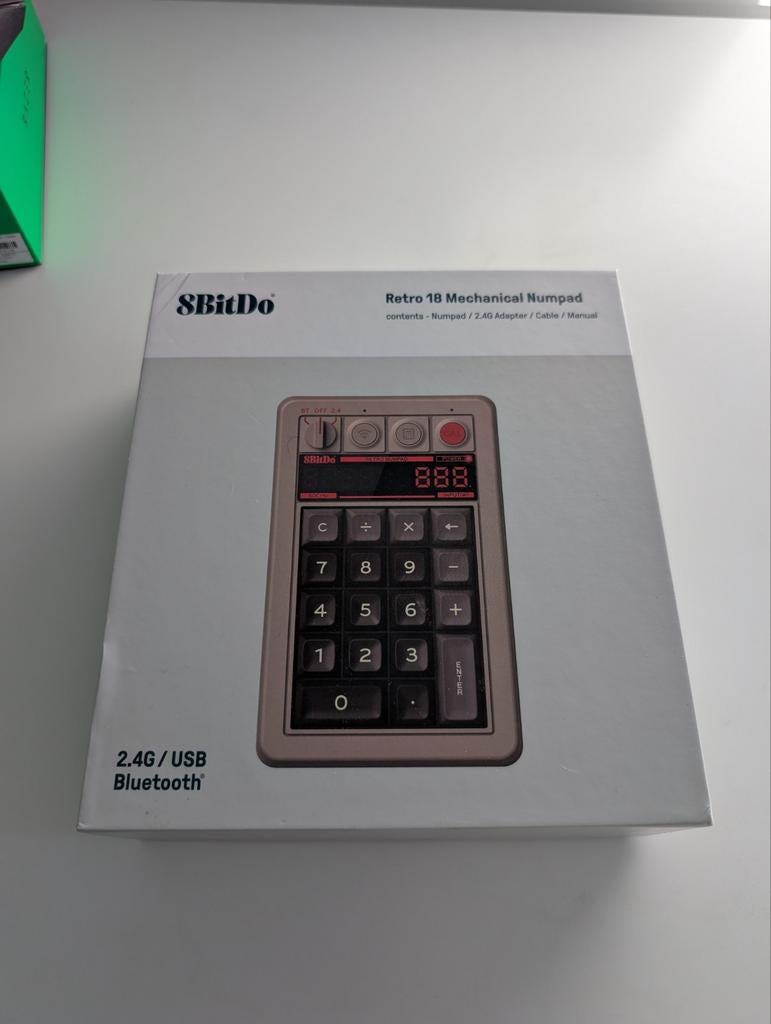 8BitDo Retro 18 Mechanical Numpad C64 Edition, Ophalen, 8BitDo, Nieuw, Numeriek