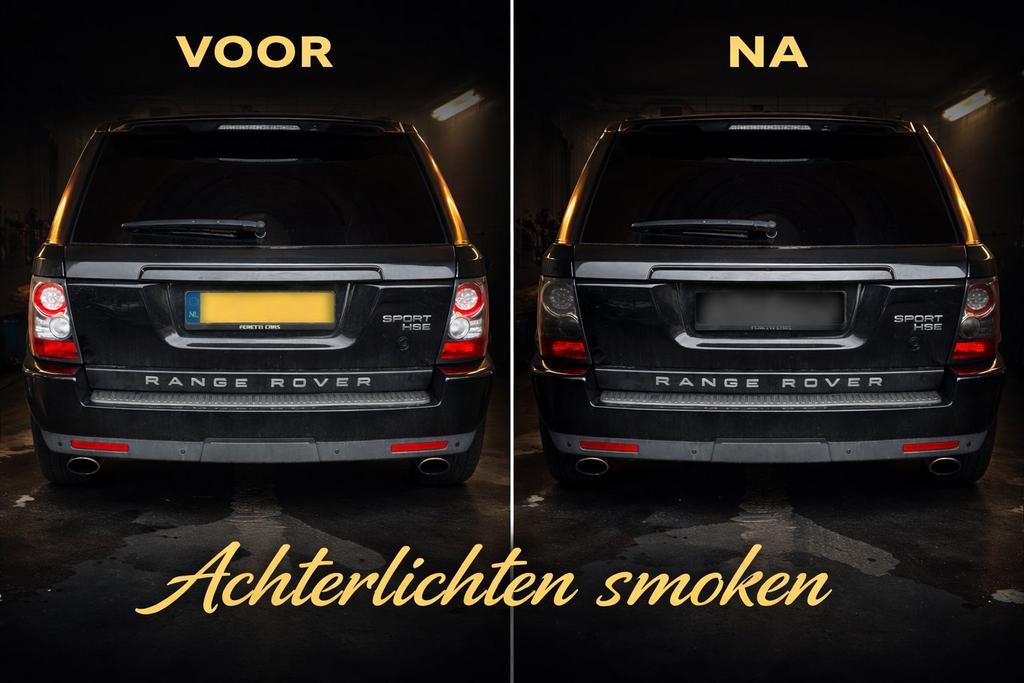 KOPLAMPEN & ACHTERLICHTEN SMOKEN – PROFESSIONEEL & STRAK, Ophalen
