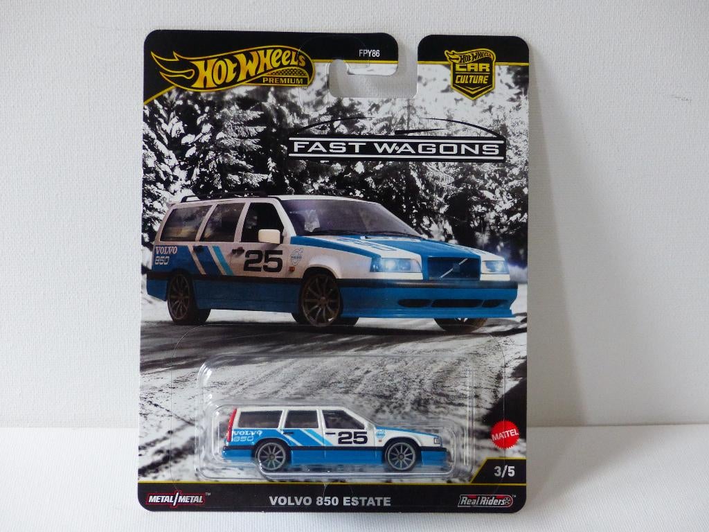 Hot Wheels Volvo 850 Estate, Hobby en Vrije tijd, Modelauto's | Overige schalen, Auto, Unknown, Nieuw, Ophalen of Verzenden