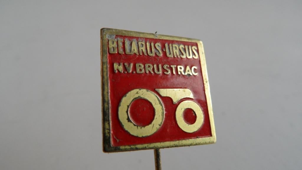 Belarus-Ursus oldtimertractor speld, Verzenden, Gebruikt, Merk, Speldje of Pin