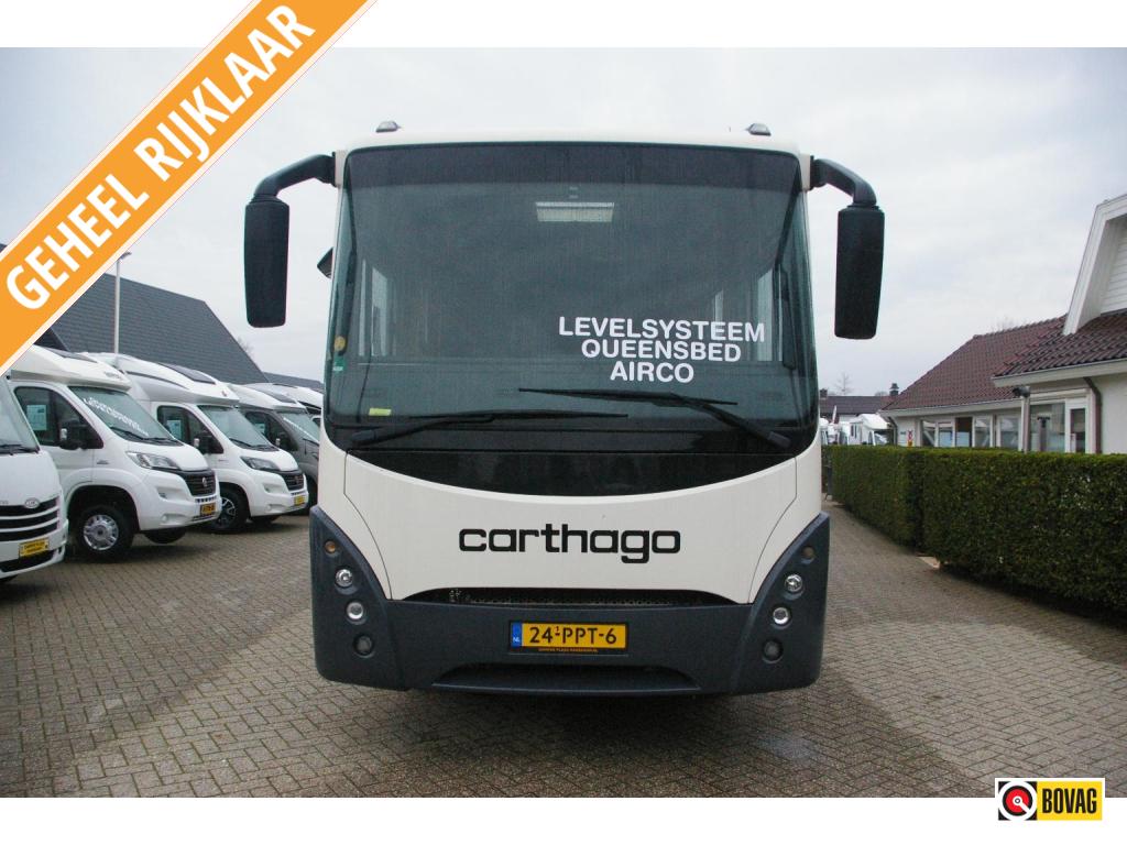 Carthago Mega Liner ML 2 Q, QueensBed, Level Systeem., Integraal, Chemisch toilet, Vloeistofverwarming, Bedrijf
