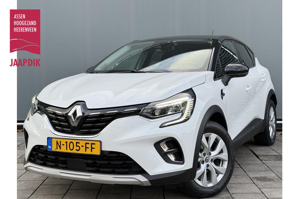 Renault Captur BWJ 2020 | 1.0 TCe 100 Intens | CLIMA | NAVI, Auto's, Renault, Voorwielaandrijving, Gebruikt, 1165 kg, Wit