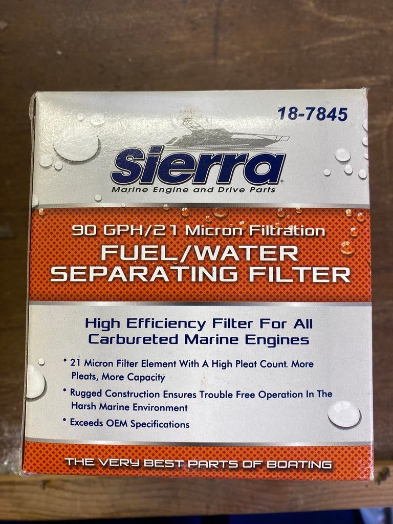 Brandstof filter sierra, Watersport en Boten, Ophalen, Zo goed als nieuw, Motor en Techniek