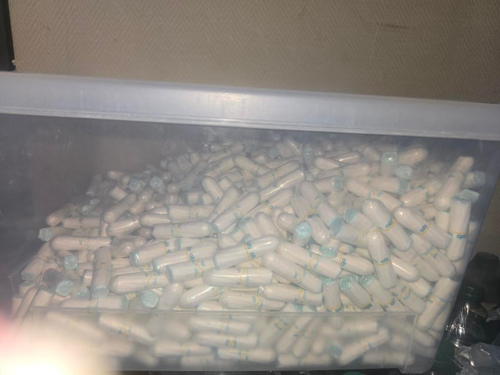 Doos vol ob tampons (normale formaat) ongeveer 1200 stuks, Diversen, Ophalen, Nieuw