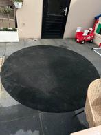 Grote ronde zwart kleed, Gebruikt, Zwart, Rond, 200 cm of meer