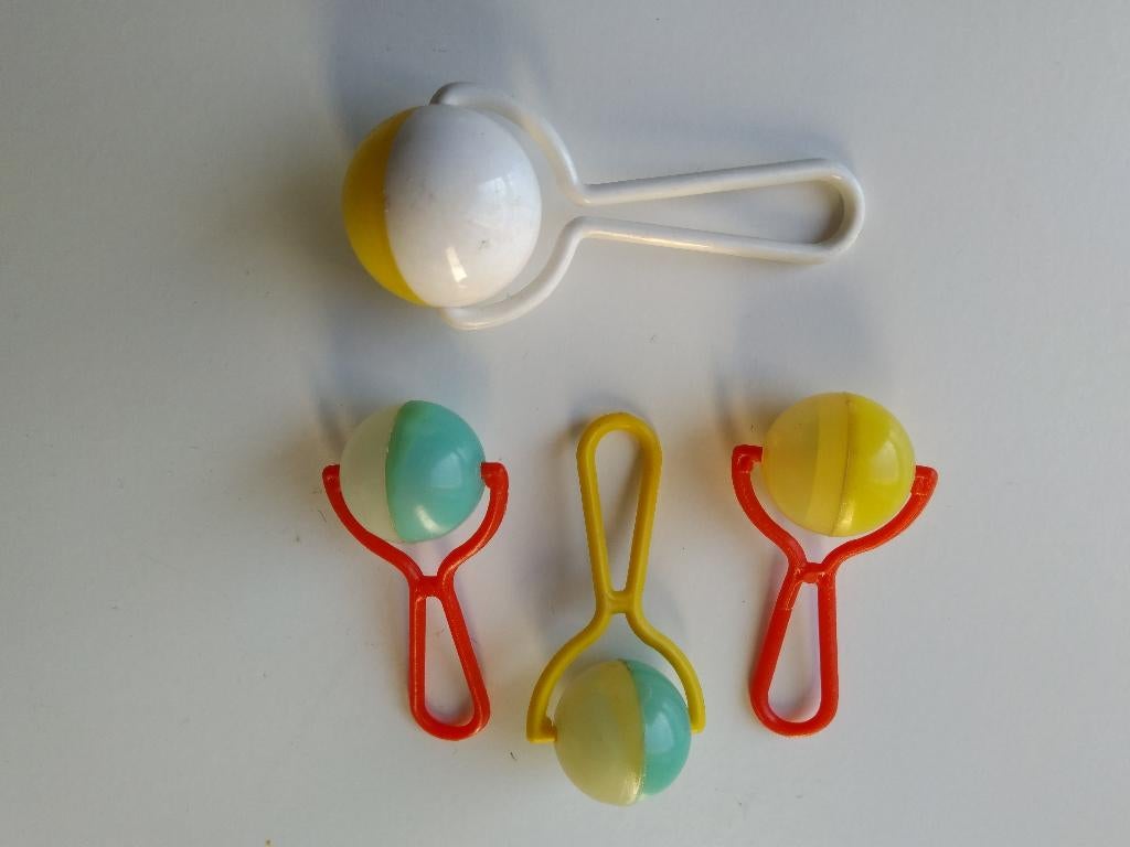 vintage rammelaars poppen poppenhuis, Ophalen of Verzenden, Gebruikt, Gebruiksvoorwerp