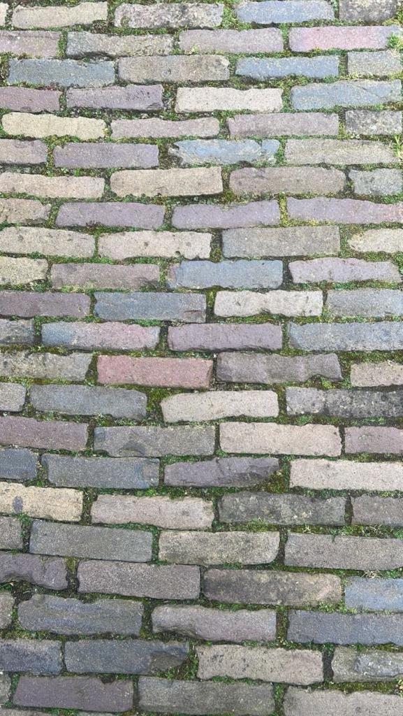 Oude gebakken waaltjes, Ophalen, Gebruikt, 10 m² of meer, Klinkers