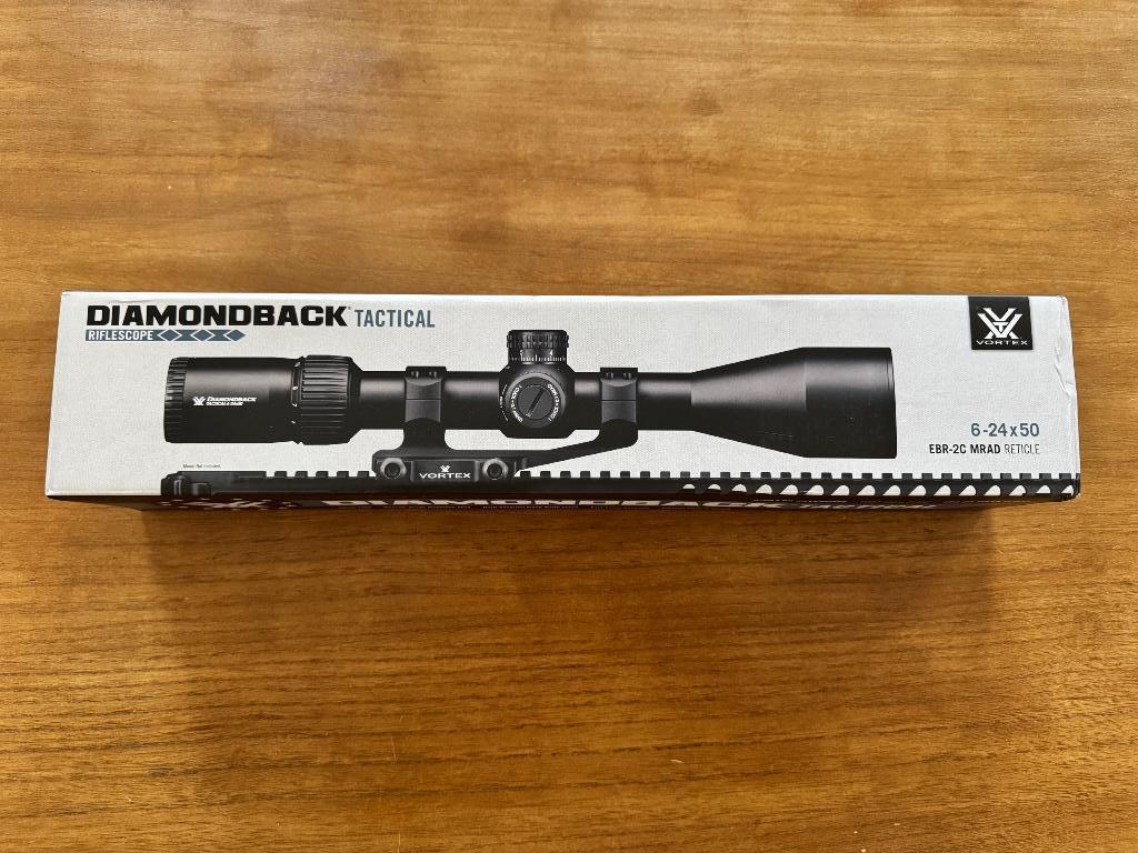 Richtkijker vortex diamondback tactical 6-24x50 ffp, Ophalen of Verzenden, Nieuw