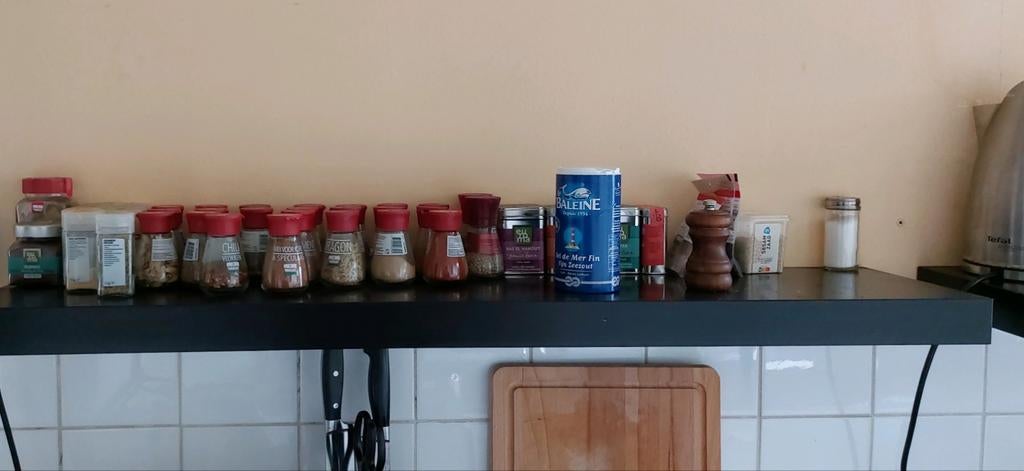 Zwevende muurplanken (2x), IKEA Lack, Ophalen, Gebruikt