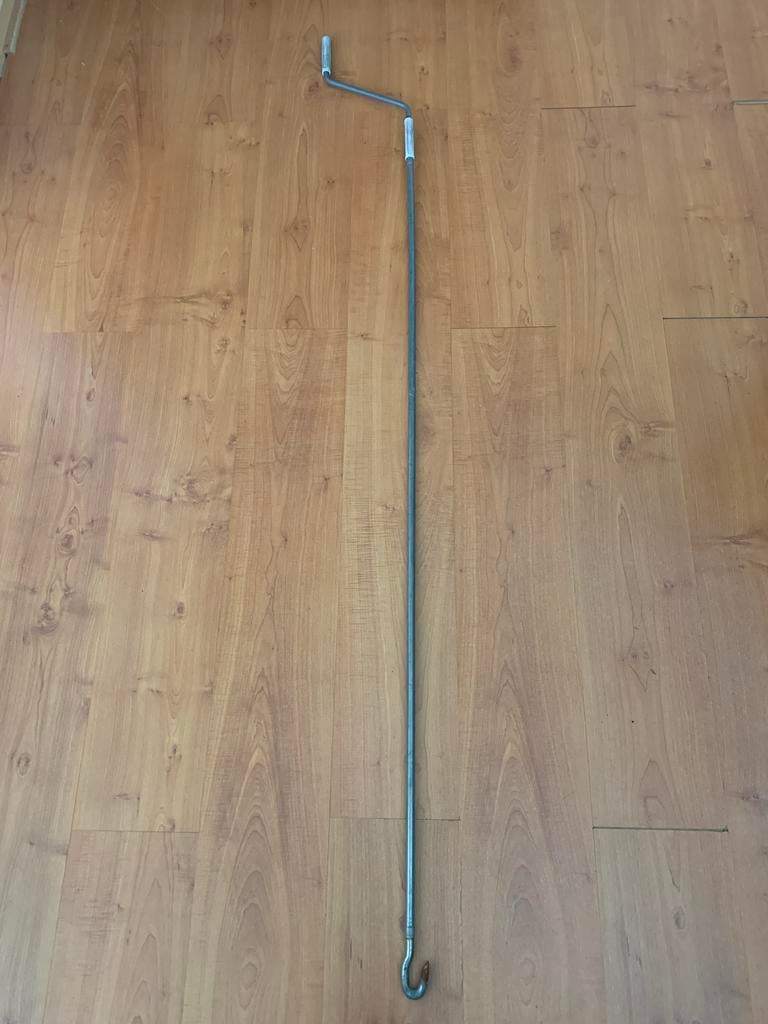 Zonnescherm hendel - 1.80 cm lang, Ophalen, Gebruikt, Overige typen, Minder dan 250 cm