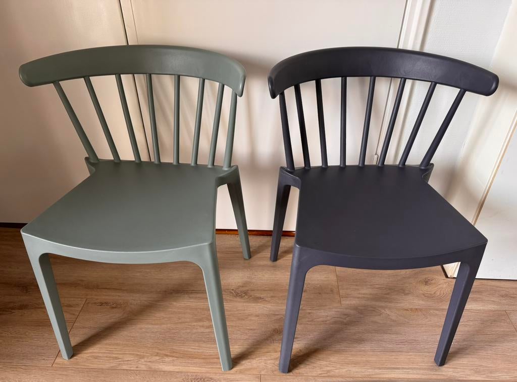 WOOOD Bliss tuinstoelen 2 stuks, Ophalen, Kunststof, Twee, Zo goed als nieuw