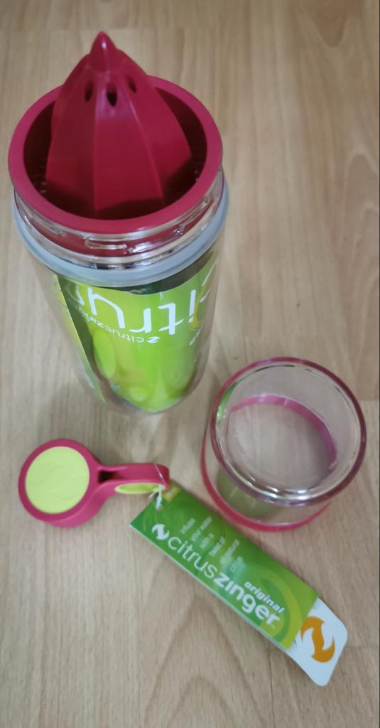 Nieuwe Citrus Zinger waterfles - hydrateer met smaak!, Ophalen of Verzenden, Nieuw