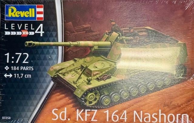 Coelianmodels, Revell 03358, Nashorn, 1/72, € 18,99, Revell, Nieuw, Ophalen of Verzenden, Tank