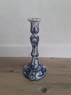 Delfts blauwe kandelaar, Ophalen of Verzenden, Keramiek of Aardewerk
