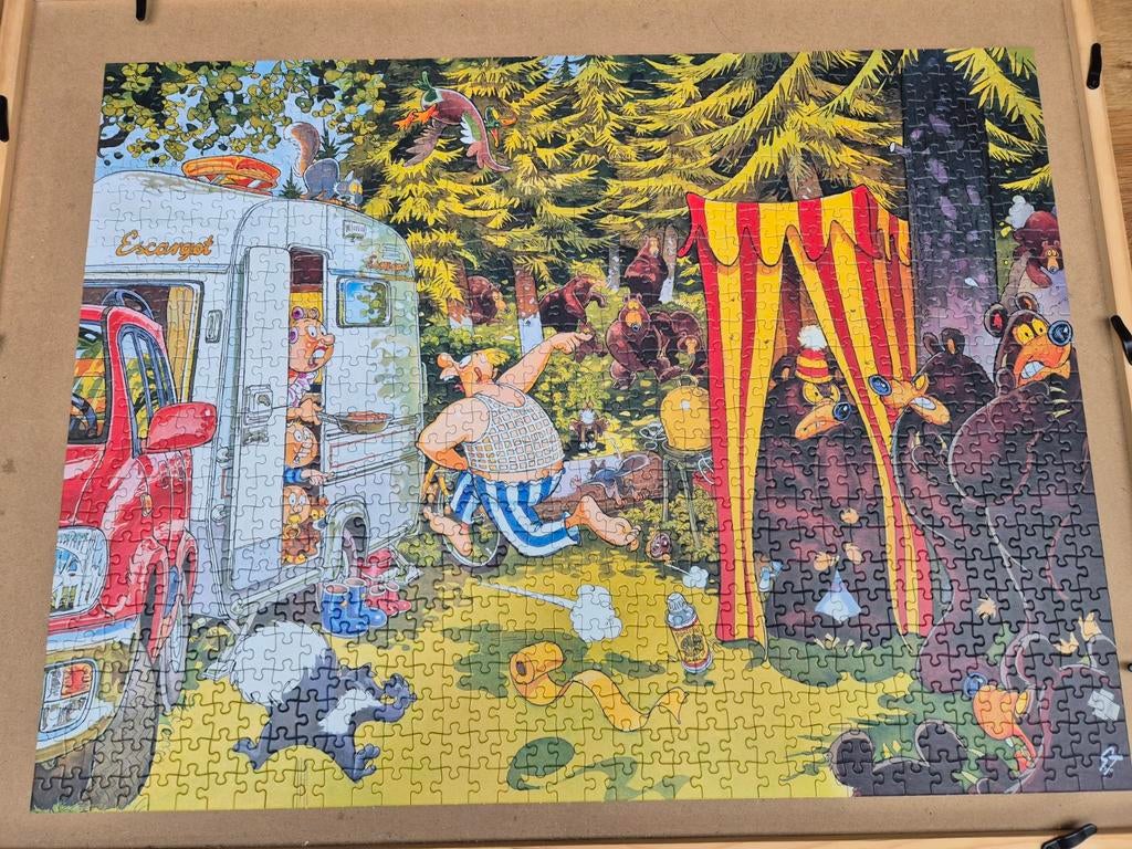 Wasgij 7 legpuzzel, 100% compleet, Hobby en Vrije tijd, Denksport en Puzzels, Ophalen of Verzenden, 500 t/m 1500 stukjes, Zo goed als nieuw