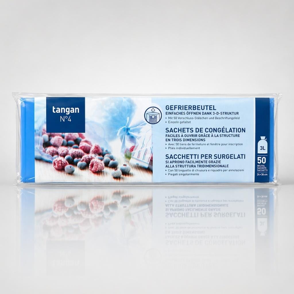 Partij 50-pack diepvrieszakken 3 liter, Ophalen of Verzenden, Info@nhp-international.com, Overige materialen, Overige typen