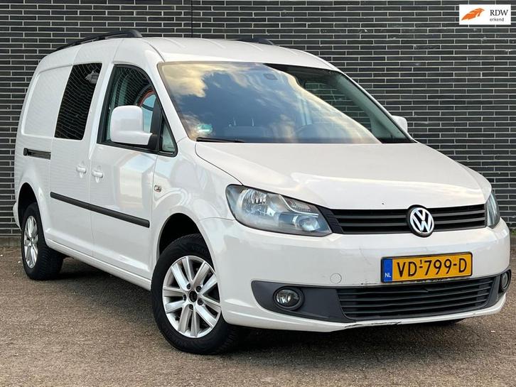 Volkswagen Caddy 1.6 TDI Maxi DSG, Airco, Cruise!, Auto's, Bestelauto's, Bedrijf, Te koop, ABS, Airconditioning, Boordcomputer