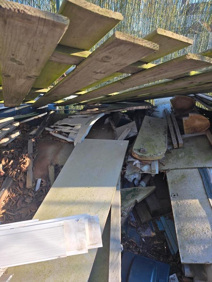 Gratis hout voor de kachel., Tuin en Terras, Haardhout, Overige houtsoorten, Ophalen