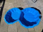 Zandbak schelp blauw, Ophalen of Verzenden, Gebruikt