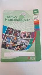 Thema's Maatschappijleer VWO Werkboek 2023-2024 Essener, VWO, Verzenden, Malmberg, Zo goed als nieuw