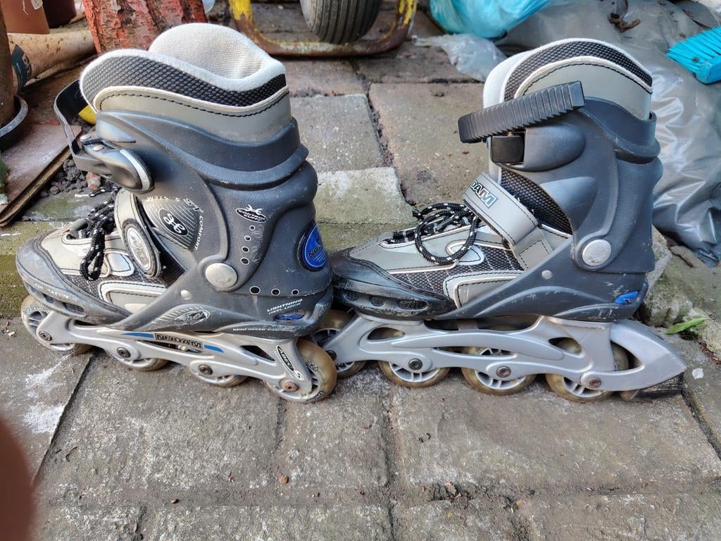 Nijdam inline skates maat 37, Ophalen of Verzenden, Gebruikt, Overige typen, Nijdam