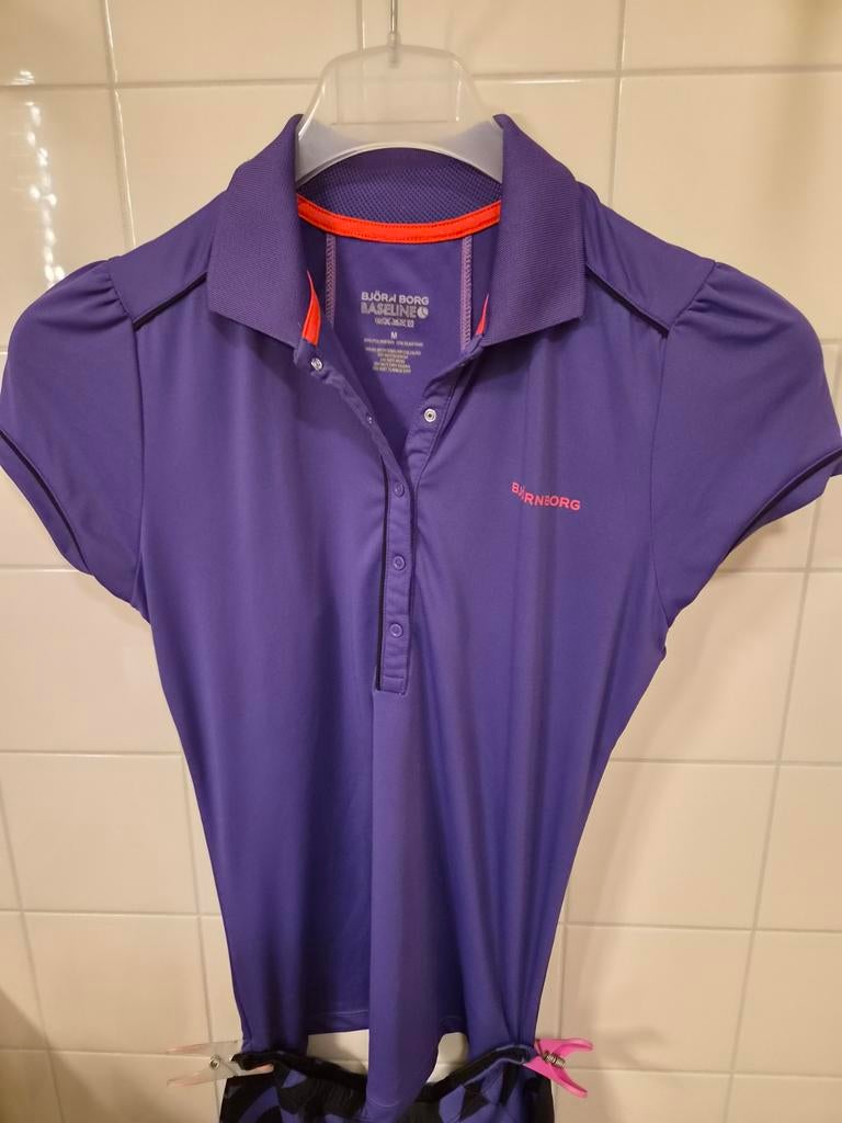 Bjorn Borg tennis setje paars maat M, Ophalen of Verzenden
