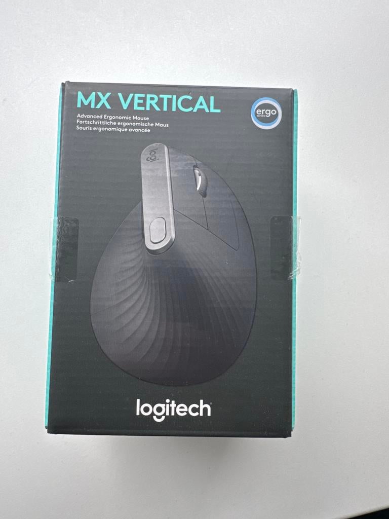 Logitech MX Vertical Ergonomische Muis - Nieuw, Computers en Software, Muizen, Rechtshandig, Muis, Ergonomisch, Nieuw