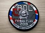 Patch RNLAF POL-sectie Frisian Flag 2019, Verzenden, Luchtmacht, Nederland, Embleem of Badge