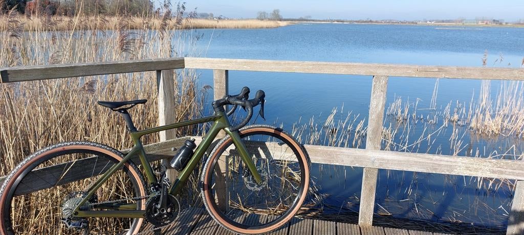 SCOTT ADDICT GRAVEL 30 2023 - Groen - XS, Fietsen en Brommers, Fietsen | Racefietsen, Overige merken, 28 inch, Carbon, Zo goed als nieuw