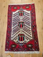 Vintage handgeknoopt perzisch tapijt hamadan 115x75, Info@SlatsAntiek.nl, 100 tot 150 cm, Perzisch, Rechthoekig