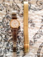 Te koop Seiko bicolor dameshorloge met extra fixoflex bandje, Ophalen of Verzenden, Zo goed als nieuw, Staal, Seiko