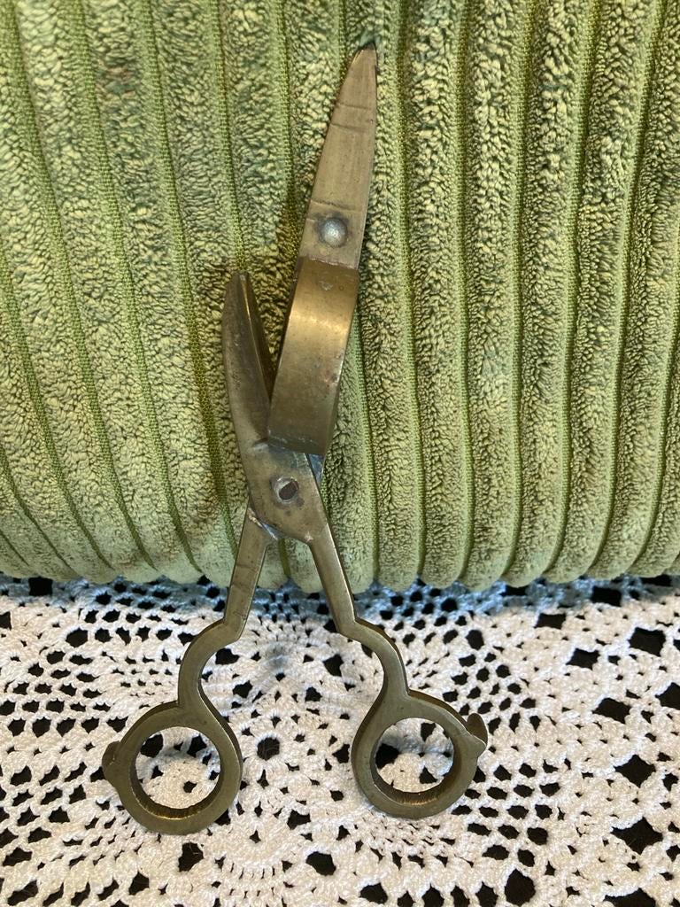 Messing kaarsenschaar, kaarsensnuiter (150426), Ophalen of Verzenden, Koper