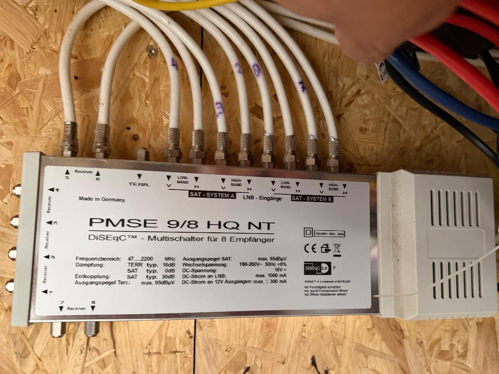 satelliet multi switch, Ophalen of Verzenden, Gebruikt