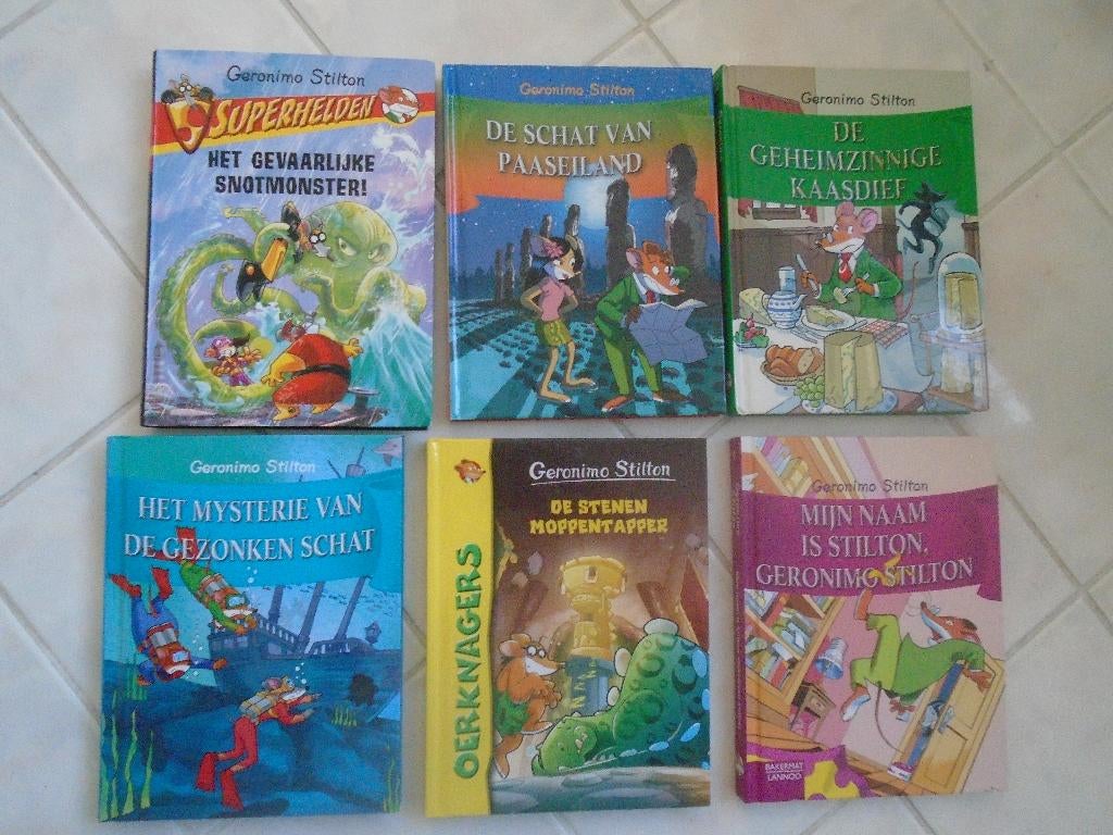 geronimo stilton, boek/ strips, Ophalen of Verzenden, Zo goed als nieuw, Geronimo Stilton