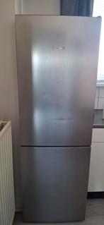BOSCH rvs Koelvriescombinatie, Witgoed en Apparatuur, Ophalen, Gebruikt, 200 liter of meer, Met aparte vriezer