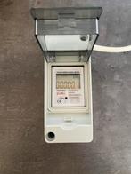 Nieuwe digitale kWh meter - stroommeter - 1 fase compleet, Ophalen of Verzenden, Nieuw